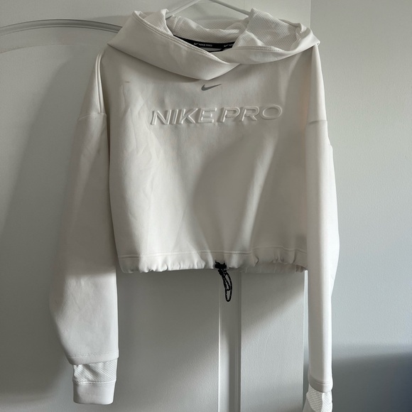 Nike pro crop hoody - Picture 1 of 4